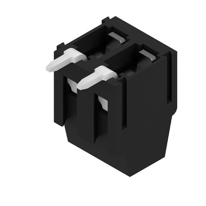 1715270000 - 5mm Circuit Board Terminal 2-Pole 180° Angle, Black  (Pack of 500)