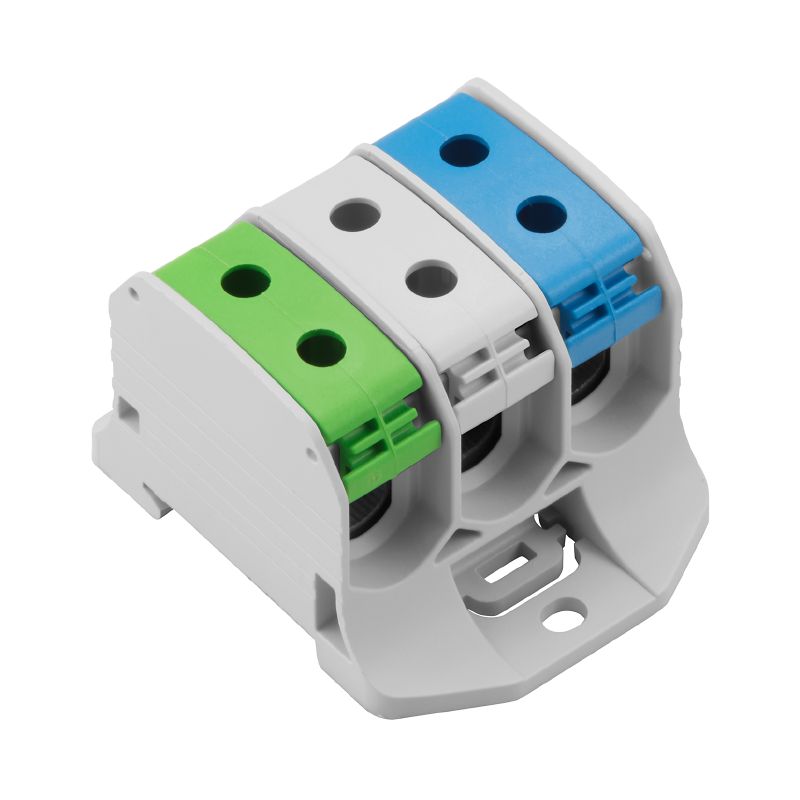 2502640000 - 50mm² Terminal Block for 150A, Light Grey Screw Connection  (Pack of 3)