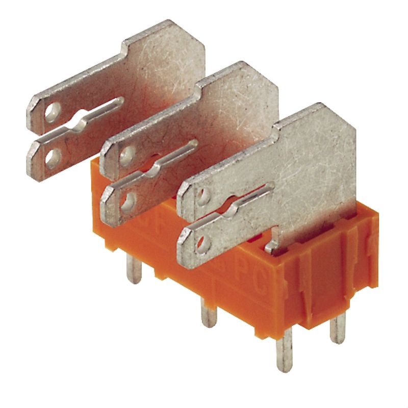 9511610000 - Orange PCB Terminal 4 Poles, 7.50mm Pitch, 3.5mm Pins  (Pack of 100)