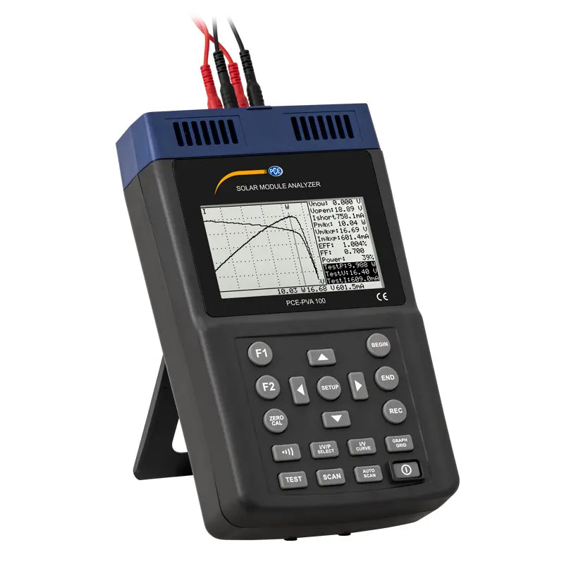 PCE-PVA 100-SPM 1-KIT - 4.8" LCD Radioactivity Meter for Solar Analysis