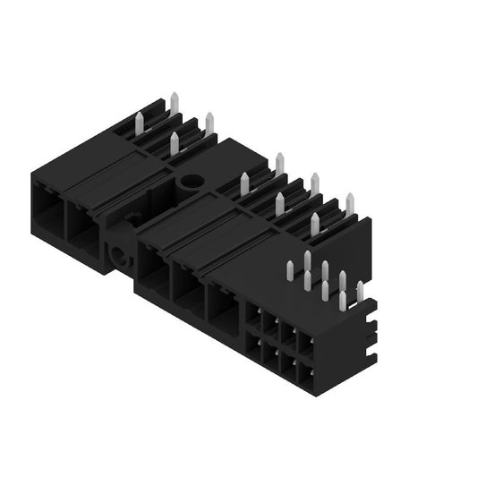 1156320000 - 5-Pole 7.62mm PCB Connector with 270° Elbow, Tinned Finish  (Pack of 30)