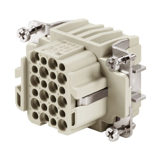 1651160000 - 24-Pole Female Crimp Connector, 250V, 10A, RoHS Certified