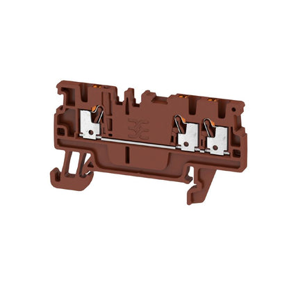 2534530000 - 1.5mm² Push-In Feed-Through Terminal, RoHS Compliant  (Pack of 50)