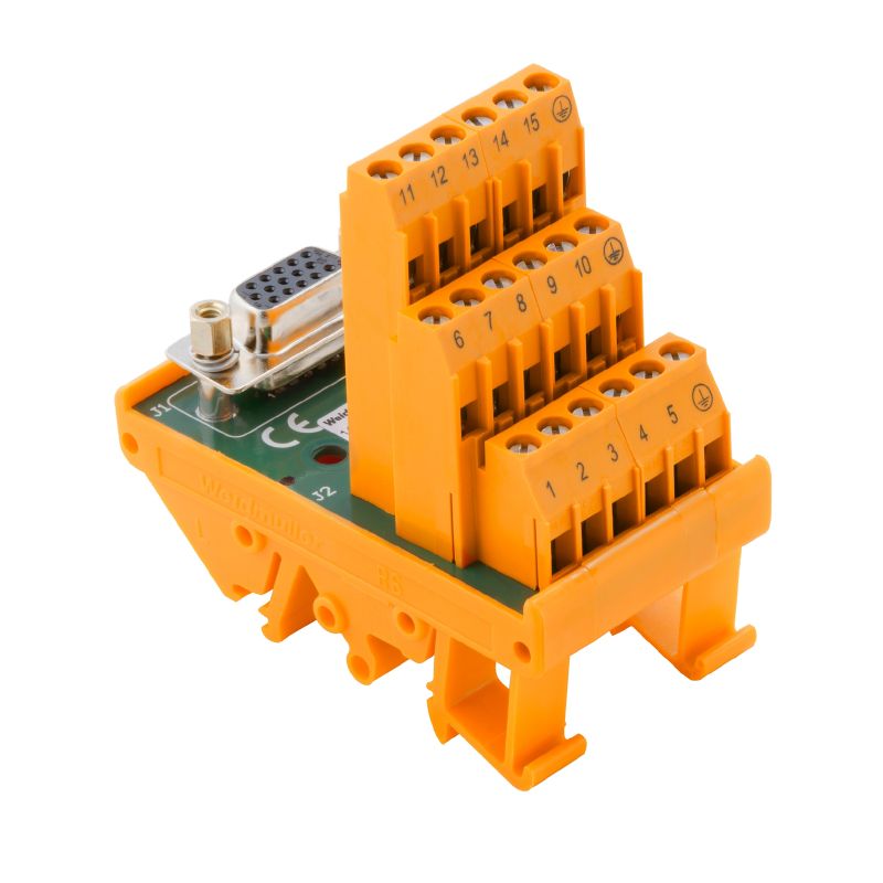 1428160000 - High-Density 62-Pole SUB-D Connector with Screw Interface