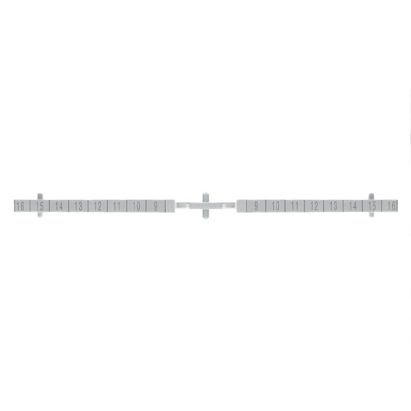 1312400000 - Grey Vertical Partition Plate 59.7mm Deep for P-Series  (Pack of 10)