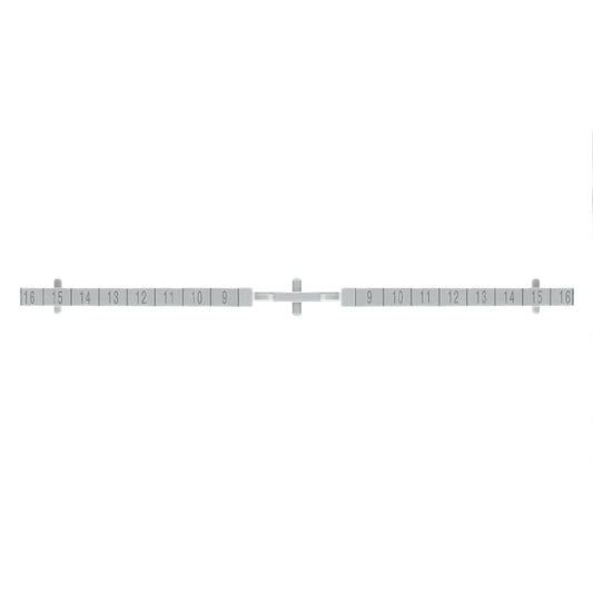 1312400000 - Grey Vertical Partition Plate 59.7mm Deep for P-Series  (Pack of 10)