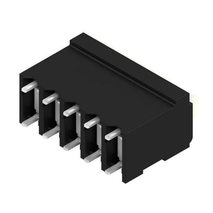 1875350000 - 5-Pole 3.81mm Black PCB Terminal with PUSH IN Mechanism  (Pack of 175)