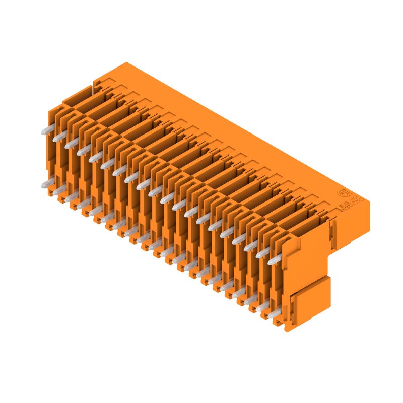 1641200000 - 3.50mm THT Male Connector, 40 Poles, Orange, 10 Pack  (Pack of 10)