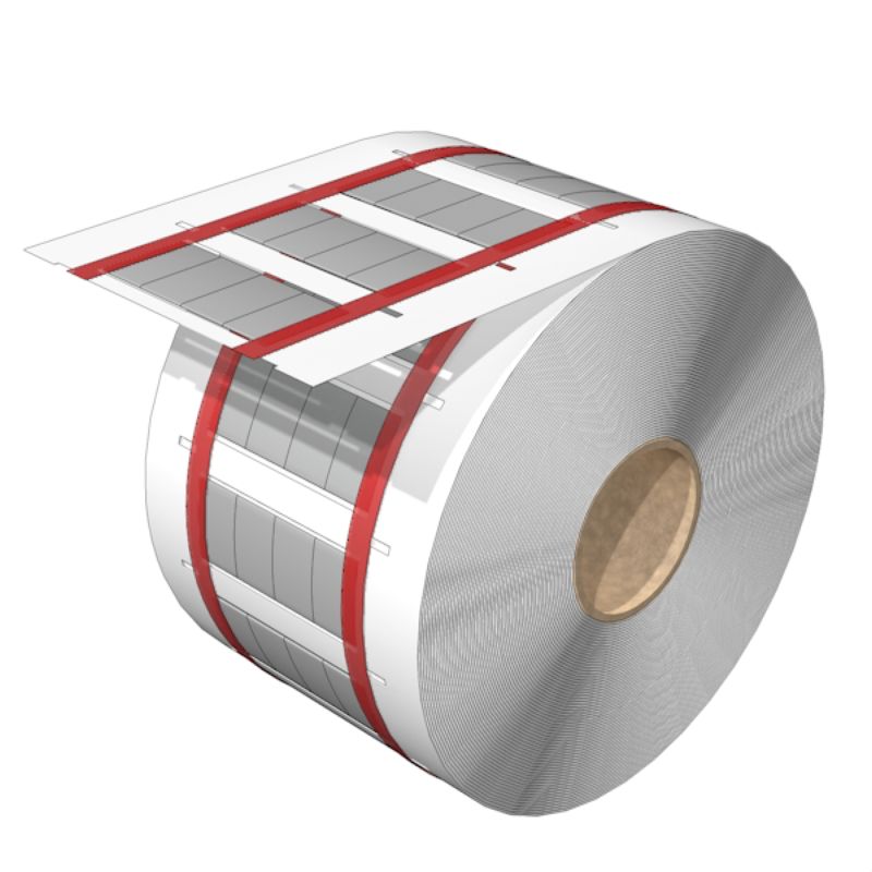 2526150000 - 4.2-12.7 mm White Cable Markers - 2000 Roll  (Pack of 2000)