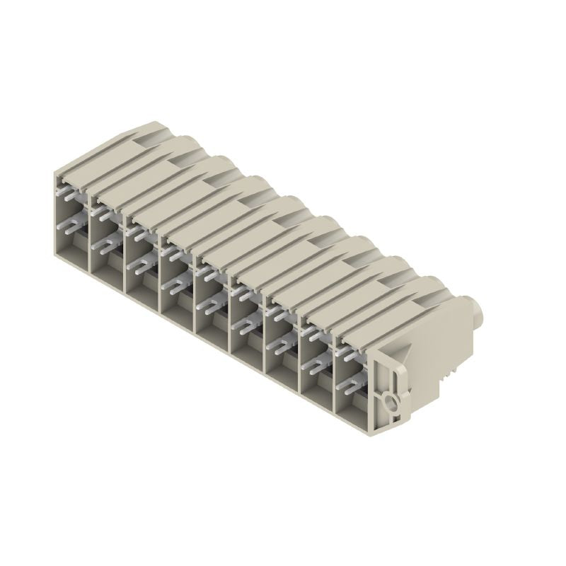 1386950000 - 9-Pole Right-Angle PCB Terminal with 4.5mm Pins  (Pack of 8)