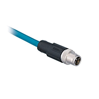 ZAS50R601 - 10m M12 Connection Line, 8-Pin, Halogen-Free, 6.7mm Diameter