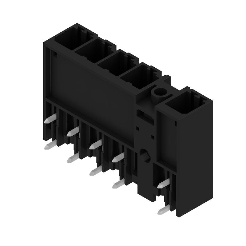 1543070000 - 7.62mm Pitch Male Header Connector with 5 Poles, Black  (Pack of 36)