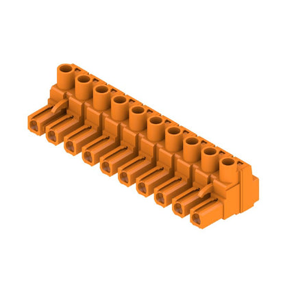 1980560000 - 180° PCB Female Plug Connector with 10 Poles, RoHS Compliant  (Pack of 20)