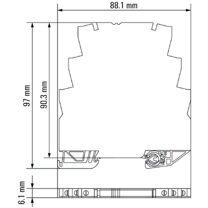 8937970000 - 24VDC Solid-State Relay, 2A, Easy Screw Connection