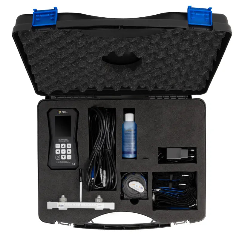 PCE-TDS 200 SR - Precise Ultrasonic Flow Meter ±32 m/s, 2.8" Display