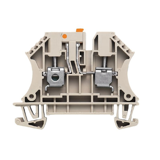 7910210000 - Dark Beige 4mm² Terminal, 32A Capacity, Compact Design  (Pack of 50)