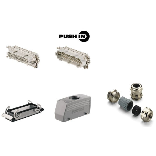 1061700000 - Heavy-Duty 24-Pole Connectors, 8 Size, 500V Rating
