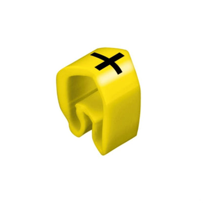 0251311738 - Durable PVC Cable Markers for 4-10mm Cables, MultiPack  (Pack of 100)