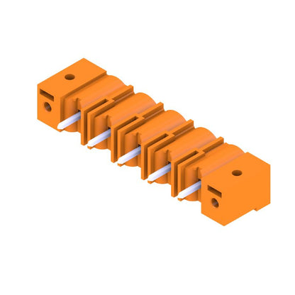 1141010000 - 7.62mm Male Header PCB Connector, Orange, 5 Poles 3.2mm  (Pack of 36)