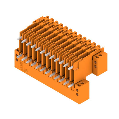 1642420000 - 3.50mm 24-Pole Orange PCB Connector for THT Applications  (Pack of 10)