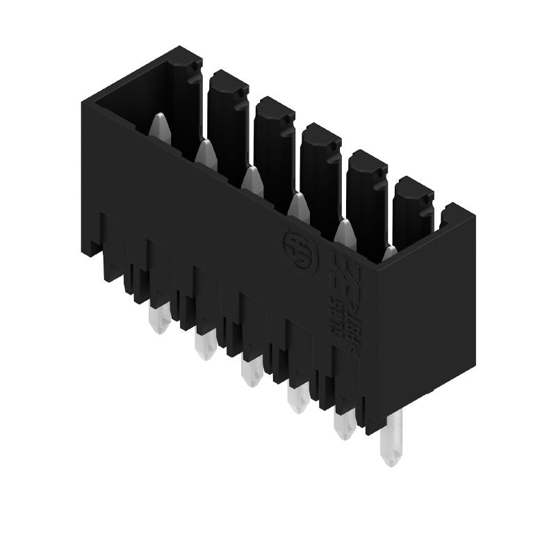 1616050000 - 3.50mm 6-Pole PCB Connector, THT Solder, Black  (Pack of 50)