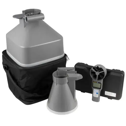 PCE-VA 20 - Versatile Thermometer with Flow Hood for HVAC Measurements