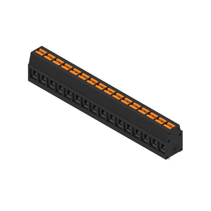 2787480000 - 5.00mm Black Circuit Board Terminal, 16 Poles, 3.5mm Pins  (Pack of 48)