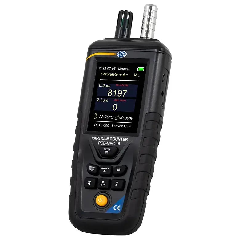 PCE-MPC 15 - Portable Air Sampler with Data Logging & 3.2" Display