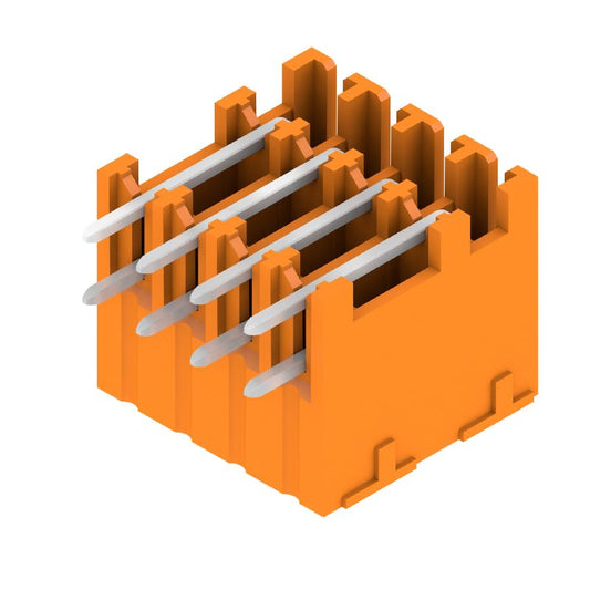 1040430000 - 3.81mm Male PCB Connector, 8 Poles, 90° THT Solder  (Pack of 50)