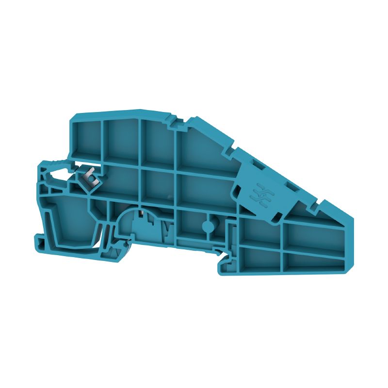 2690440000 - Blue Snap-On End Bracket for TS 35 Mounting Rails  (Pack of 25)