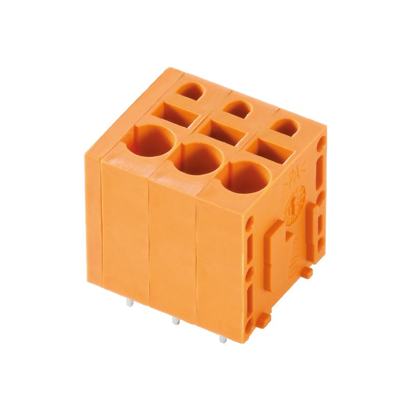 2475550000 - Orange 5mm Pitch PCB Terminal, 180° Orientation, 3.5mm Pin  (Pack of 35)