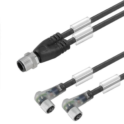 9457410500 - 5m M12/M8 Actuator Connection Line with 3 Poles