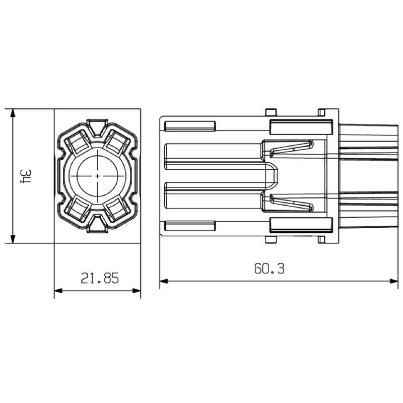 2548900000 - HDC MHP 200 MC Power Module, 1000V, 200A, UL Certified