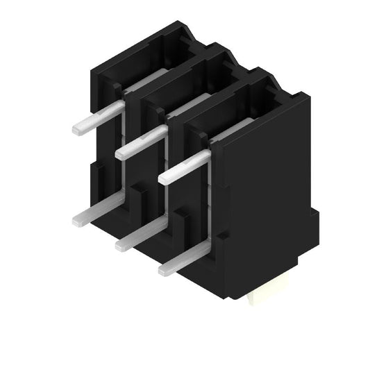 1824630000 - 3-Pole 3.81mm PCB Terminal, 90° Angle, Black  (Pack of 46)