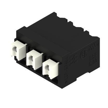 1876260000 - 5.00mm Black PCB Terminal, 3 Poles, 90° Configuration  (Pack of 265)