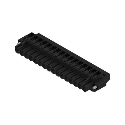 1950180000 - 5.08mm 16-Pole Female PCB Connector with 90° Angle  (Pack of 18)