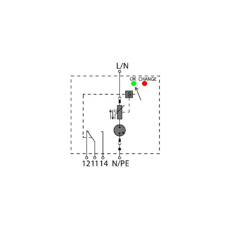 1352080000 - 280V Surge Protection Device with 12.5KA Capacity