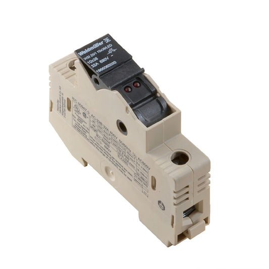 1966060000 - 25mm² Screw Connection Fuse Terminal, 32A, Dark Beige  (Pack of 12)
