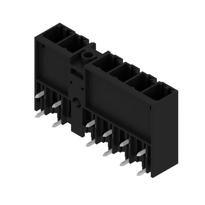 1543120000 - 7.62mm Male Header Connector, 6-Pole, 90° Angle  (Pack of 30)