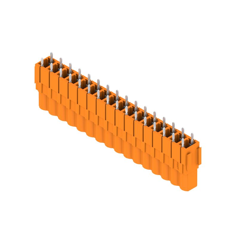1682870000 - 5.08mm 16-Pole Orange PCB Connector with Dovetails  (Pack of 18)