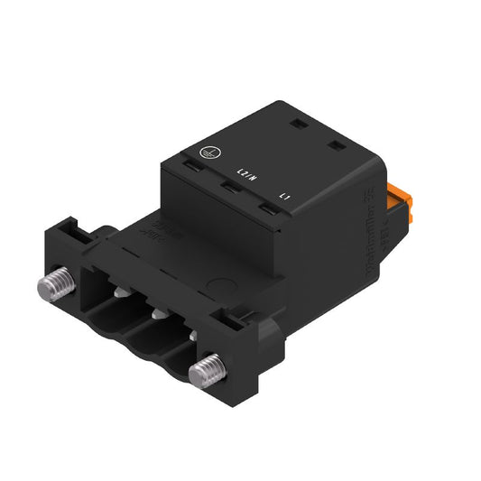 2716640000 - 3-Pole PCB Male Plug Connector, 5.08mm Pitch, Push In  (Pack of 72)