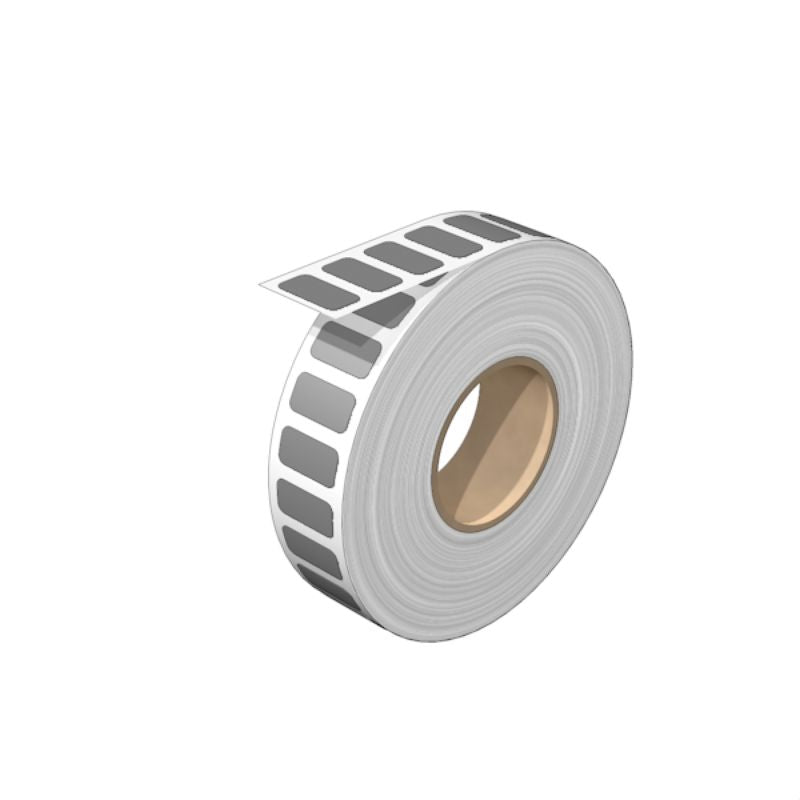 2496840000 - Grey Self-Adhesive Device Markers, 9x18 mm, Pack of 100  (Pack of 100)