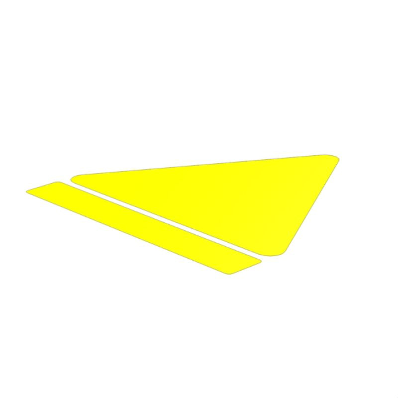 2885650000 - Yellow 100x100mm Self-Adhesive Markers with Acrylic Adhesive  (Pack of 250)