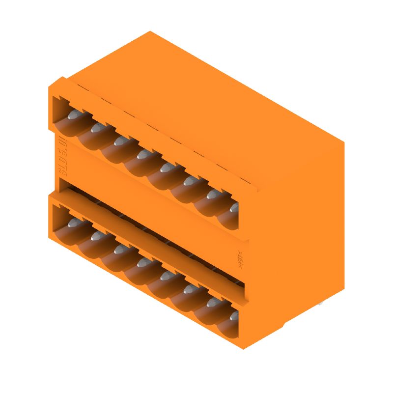 1614410000 - 16-Pole 5mm Male Header Connector with 90° Angle  (Pack of 20)