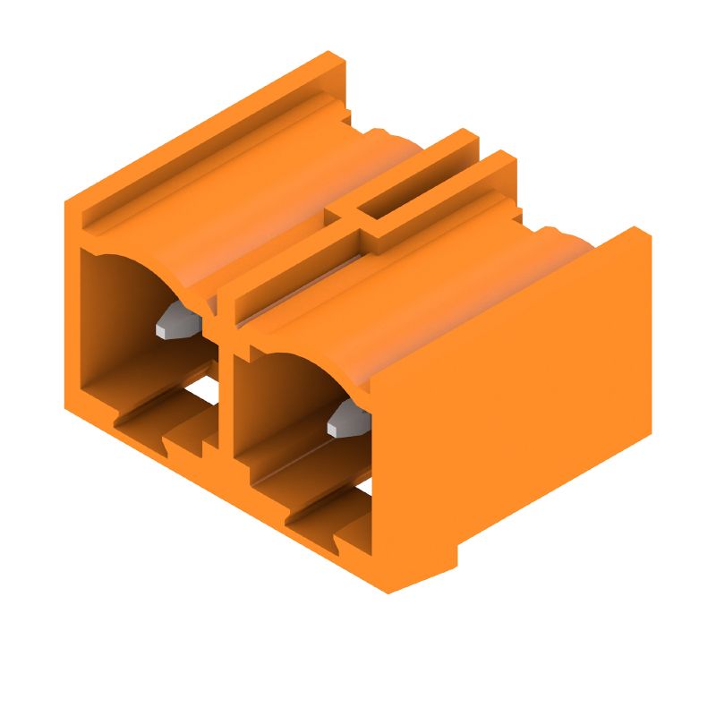 1472480000 - Tinned 7.62mm PCB Plug-in Connector, 270° Angle, 2 Poles  (Pack of 100)