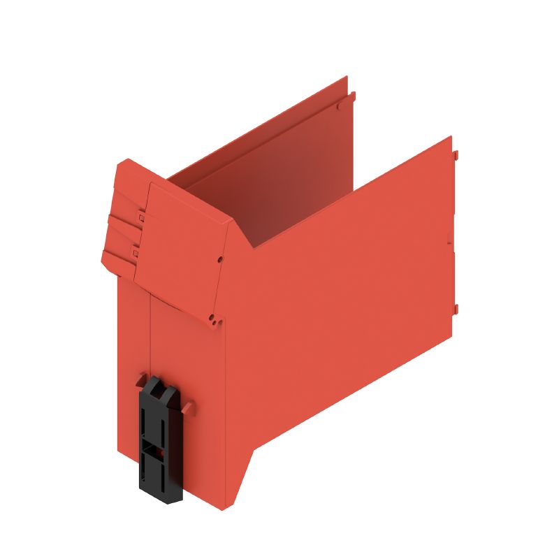 1206910000 - OMNIMATE Modular Housing 45mm Wide, Red Finish, IP20 Rated  (Pack of 6)