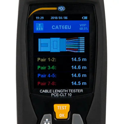 PCE-CLT 10 - Accurate Cable Locator with 3000m Range & TFT Display