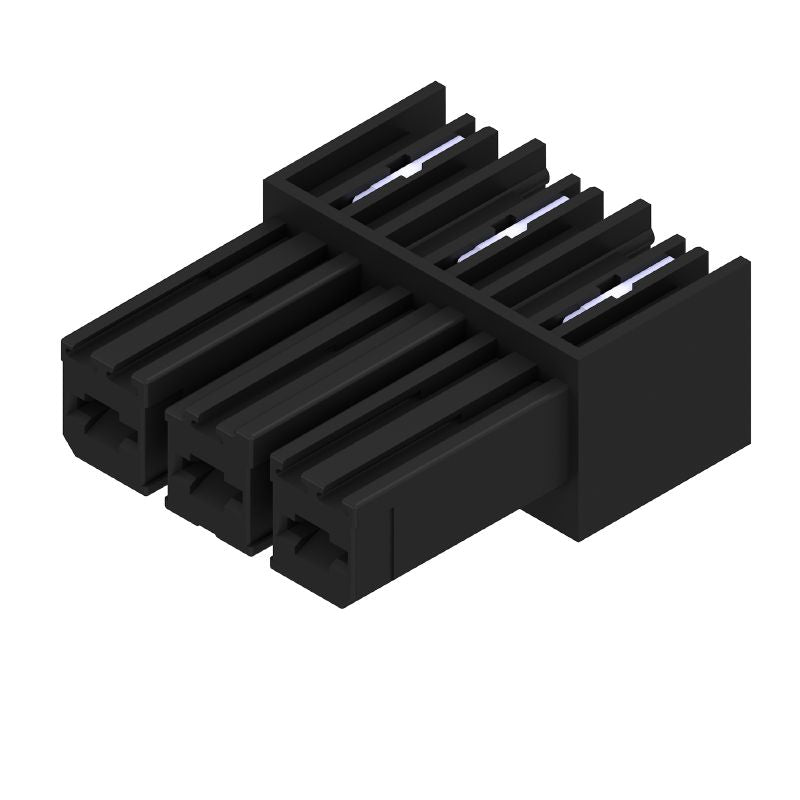 1928290000 - 3-Pole 7.62mm PCB Connector with THT Solder Pins  (Pack of 100)