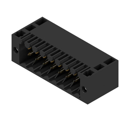 1756210000 - 16-Pole 3.5mm Black PCB Plug Connector with 90° Orientation  (Pack of 48)