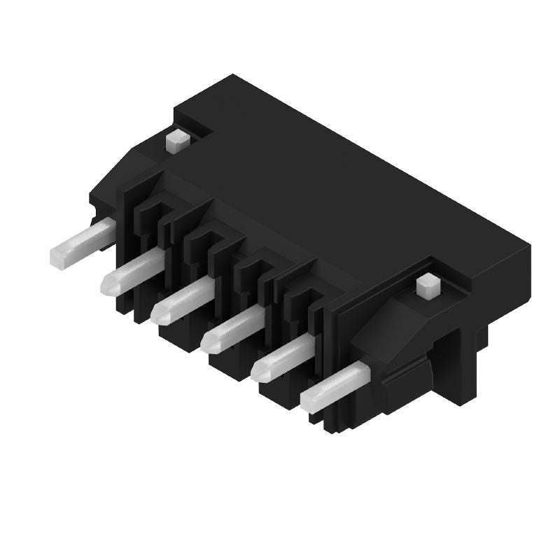2441800000 - 4-Pole 3.50mm PCB Connector with 180° Elbow  (Pack of 100)
